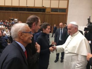 Clovis Cavalcanti and Stuart Scott at the Vatican, furthering ecological economics