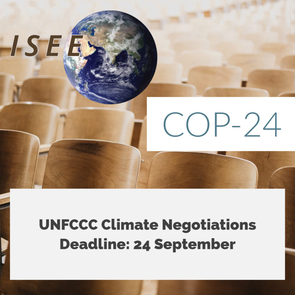COP24 UNFCCC September 24