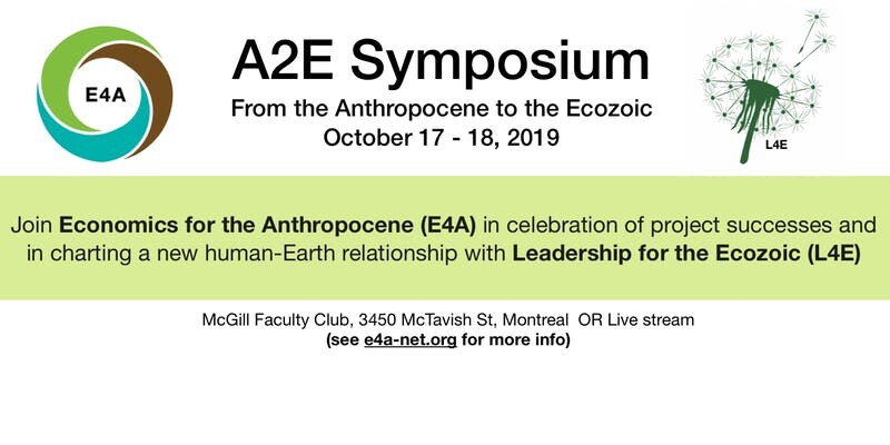 Anthropocene to the EcoZoic
