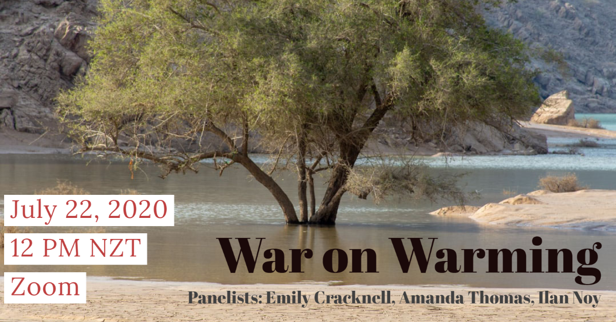 Second of the ANZSEE webinar - War on Warming