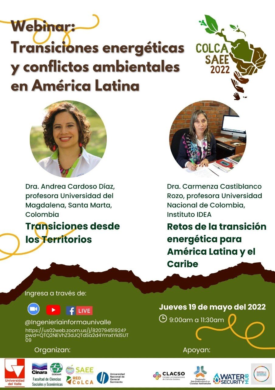 Transiciones energeticas y conflictos ambientales en America Latina