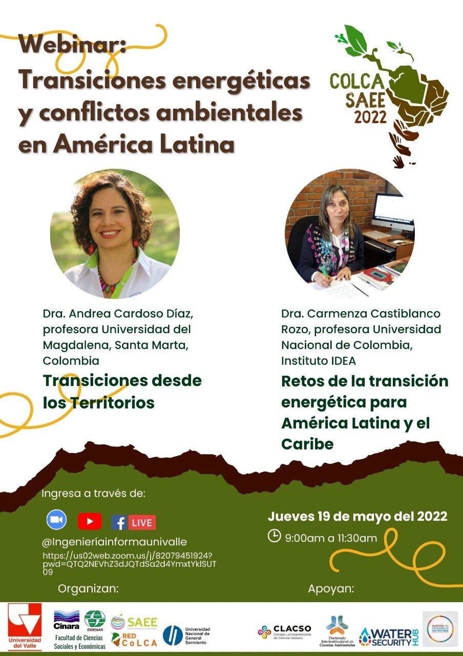 Transiciones energeticas y conflictos ambientales en America Latina