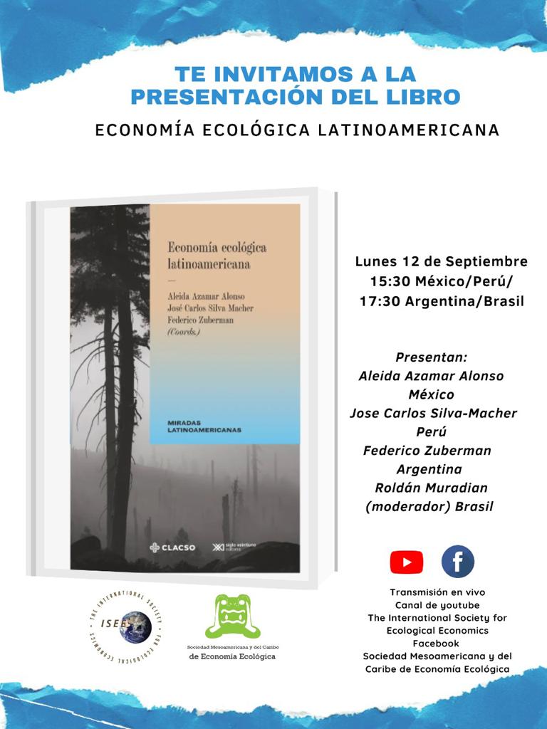 Economía Ecológica Latinoamericana: Lanzamiento del libro