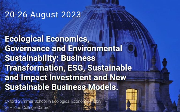 Ecological Economics, Governance and Environmental Sustainability